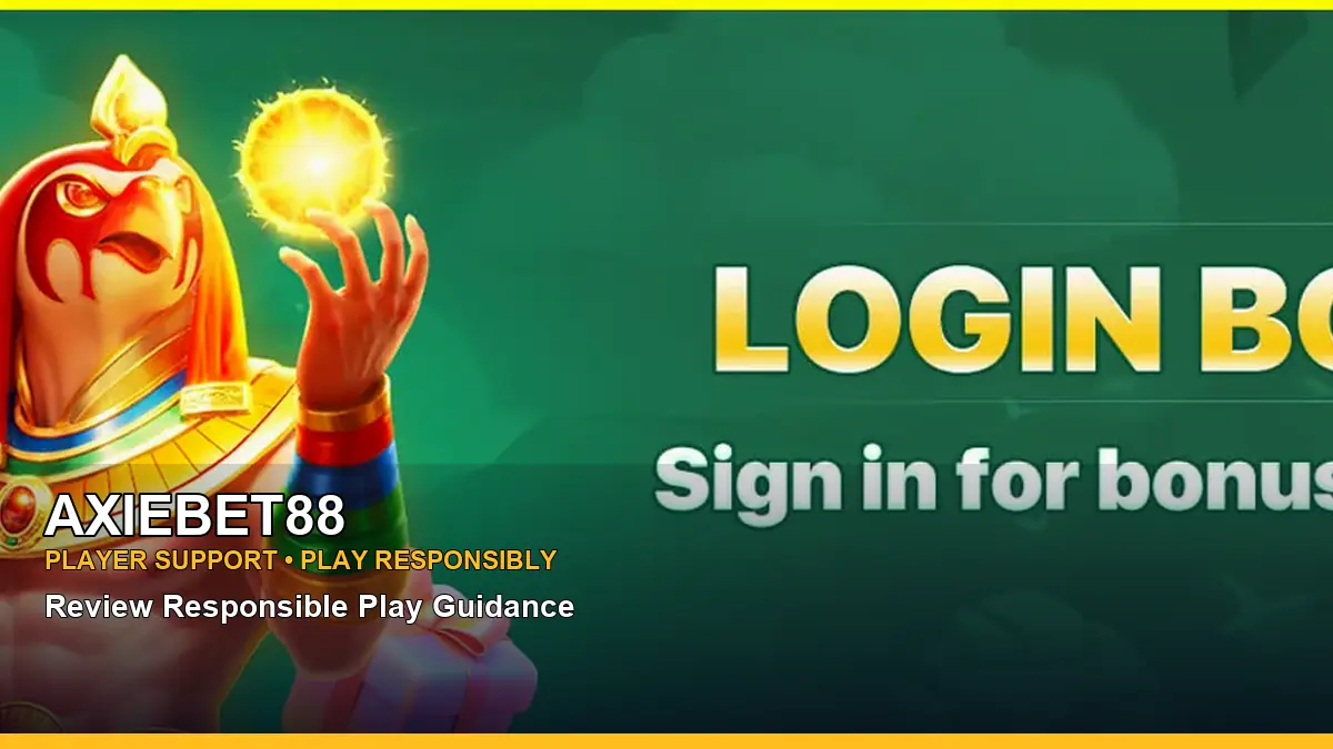 AXIEBET88 player support and responsible gaming guide for Philippine players