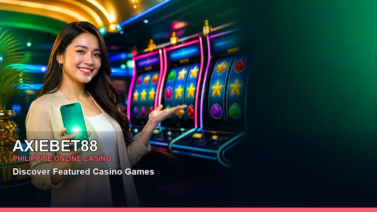 AXIEBET88 featured slots and live casino guide for Philippine players with featured game highlights