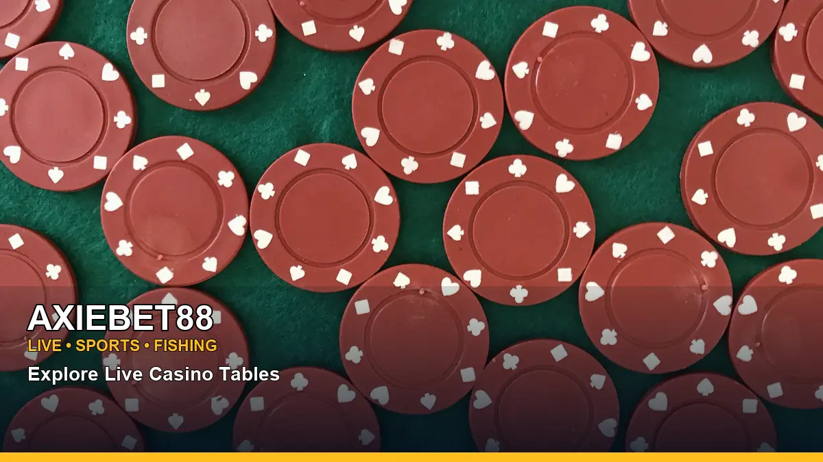 AXIEBET88 live casino tables for Philippine players
